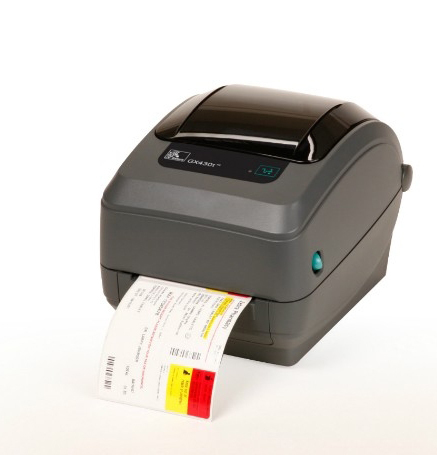 Zebra GX430t labelprinter Thermo transfer 300 x 300 DPI 102 mm/sec Bedraad (GX43-102420-000) thumbnail