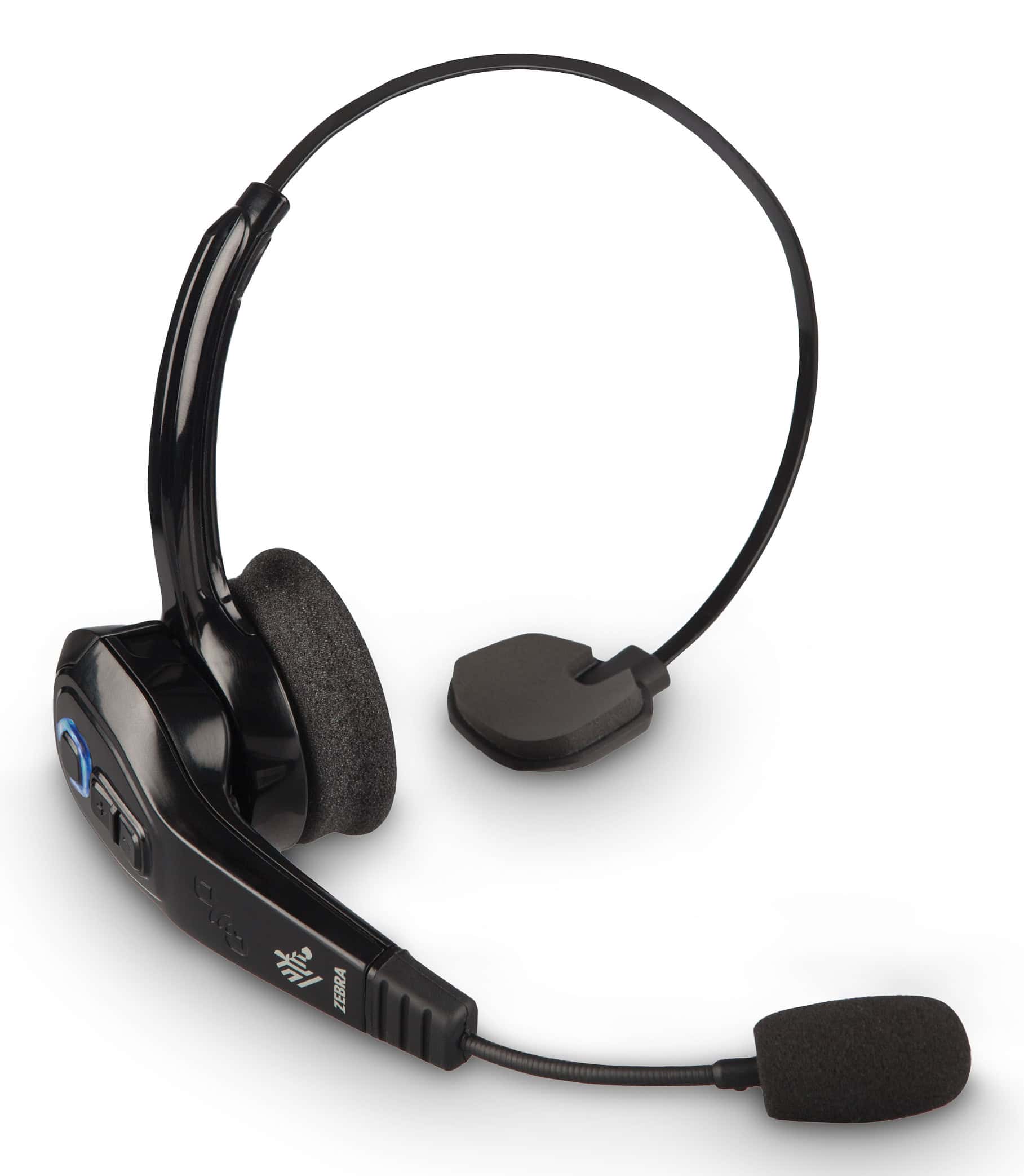 Zebra HS3100-OTH-SB hoofdtelefoon/headset Draadloos Hoofdband Kantoor/callcenter Bluetooth Zwart (HS3100-OTH-SB) thumbnail