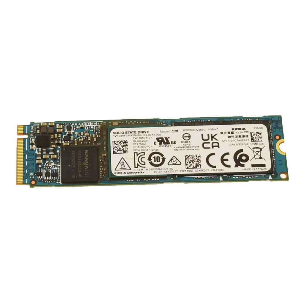 Dell 256GB PCIE M.2 NVME SSD (3VFCP-RFB) thumbnail