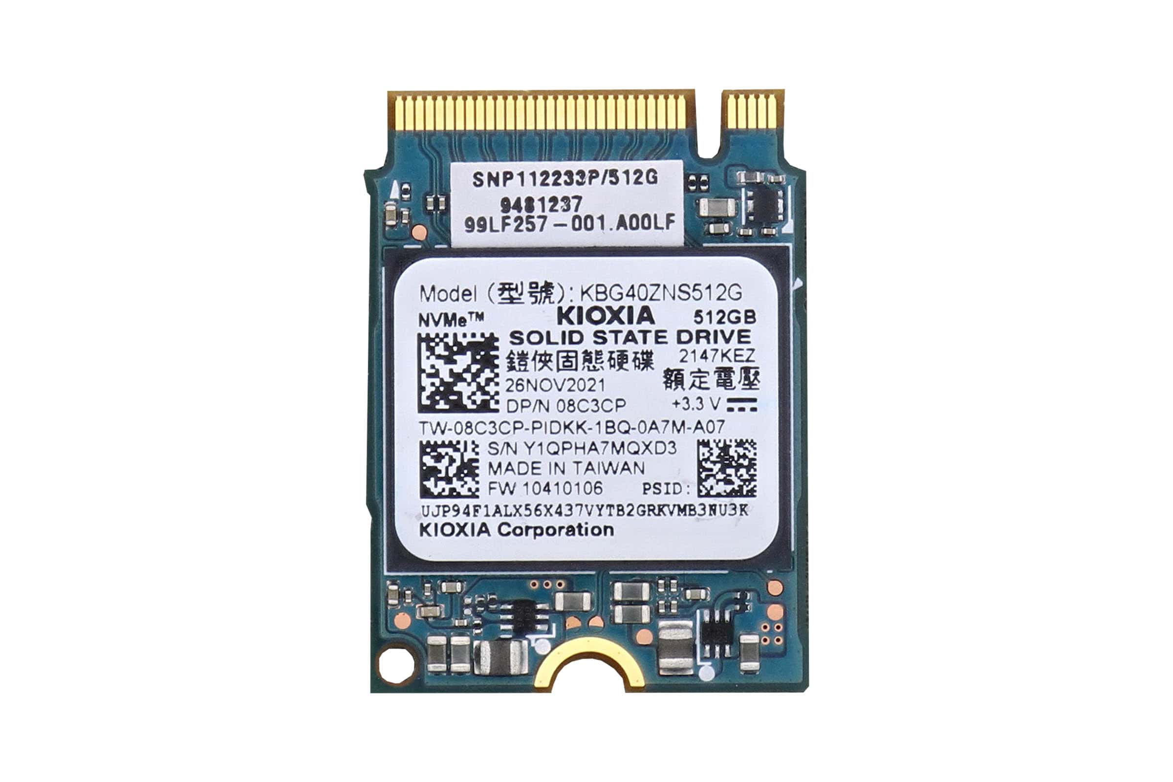 Dell 512GB M.2 NVMe SSD with PCIe (8C3CP-RFB) thumbnail