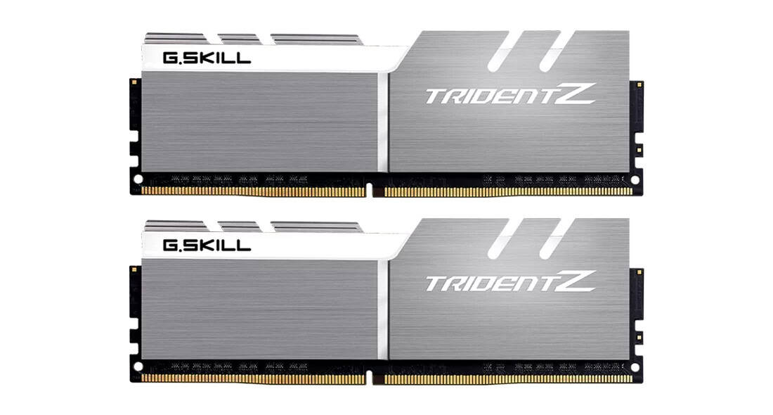 G.Skill TridentZ Series DDR4 Kit 32 GB 2 X 16 GB (F4-3600C17D-32GTZSW) thumbnail
