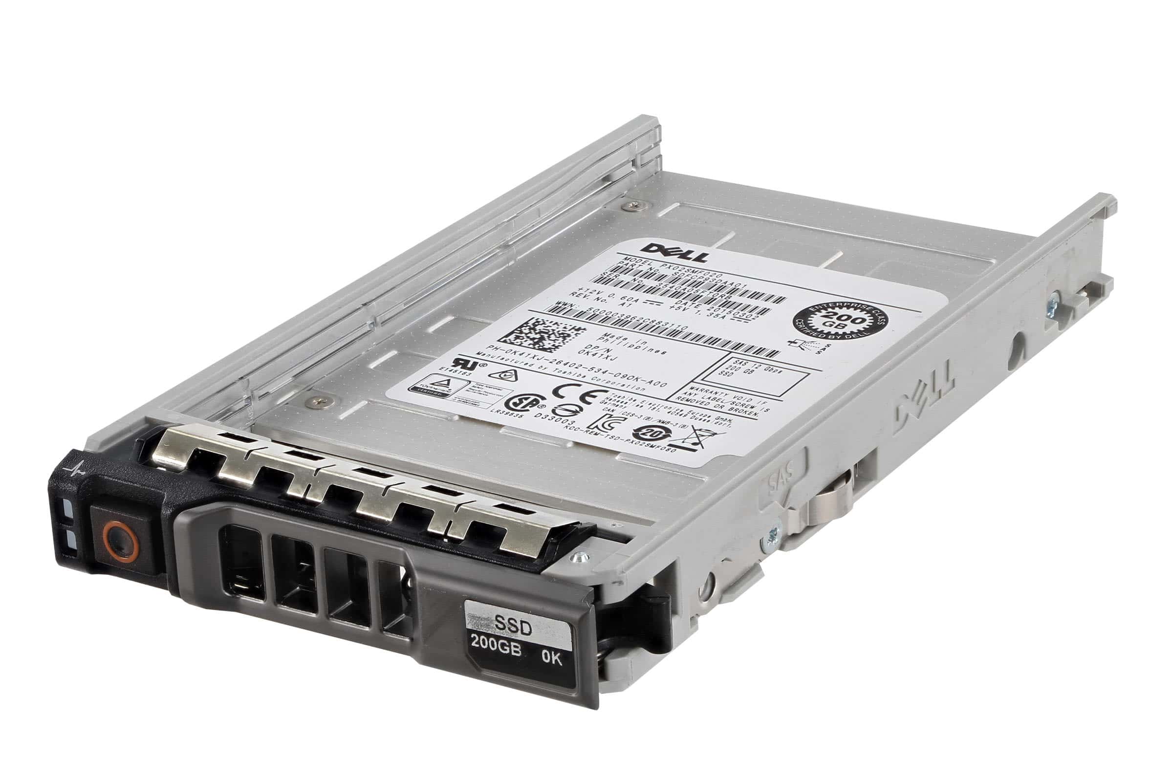 Dell 200GB SSD 2.5 SATA 6G WI (P1M19-RFB) thumbnail