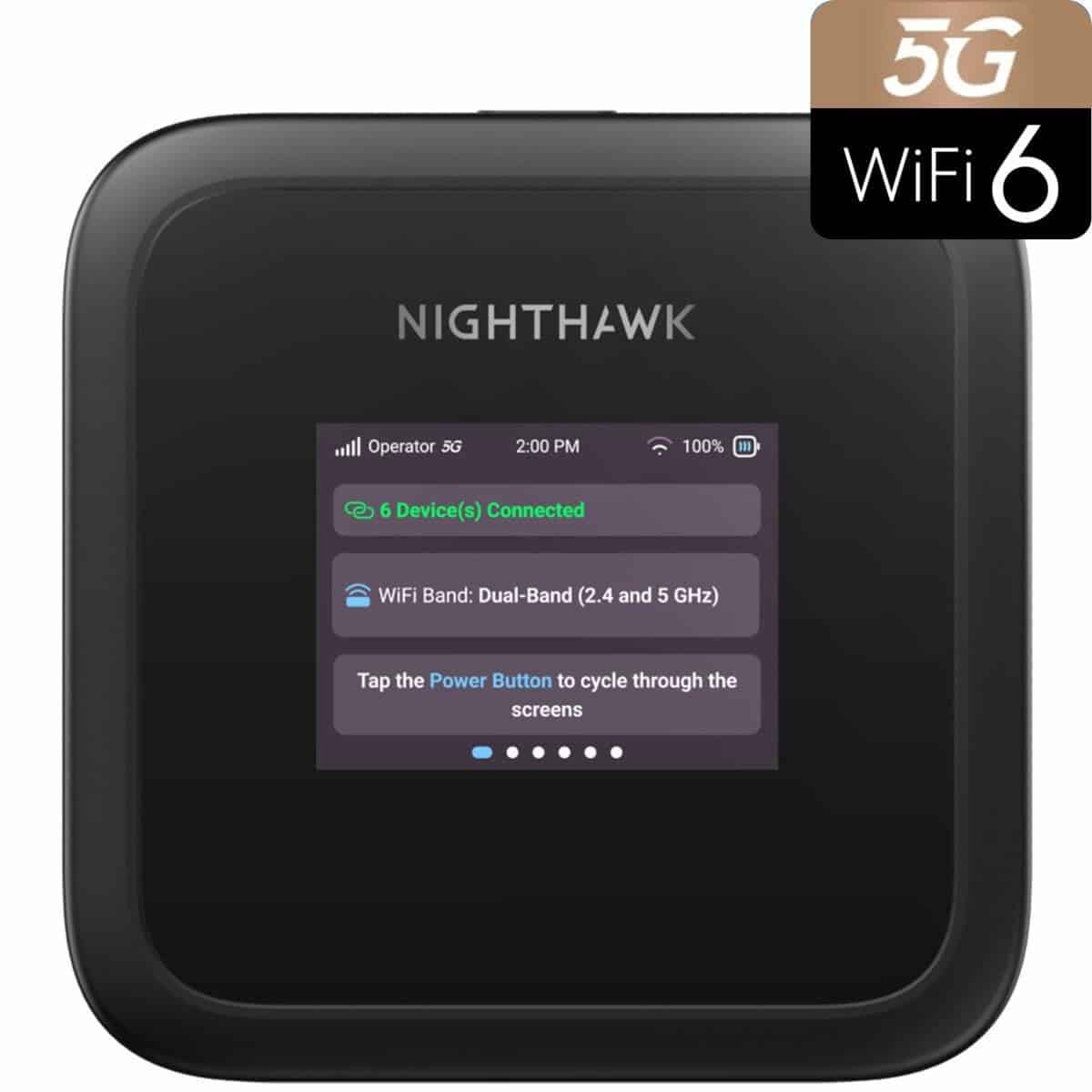 NETGEAR M3 draadloze router Dual-band (2.4 GHz / 5 GHz) Zwart (MH3150-100EUS) thumbnail