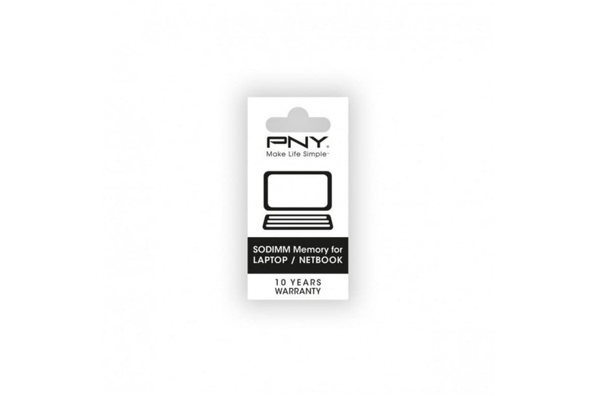 PNY 16Go SODIMM DDR5 PNY Performance 4800MHz (Noir) (MN16GSD54800-SB) thumbnail