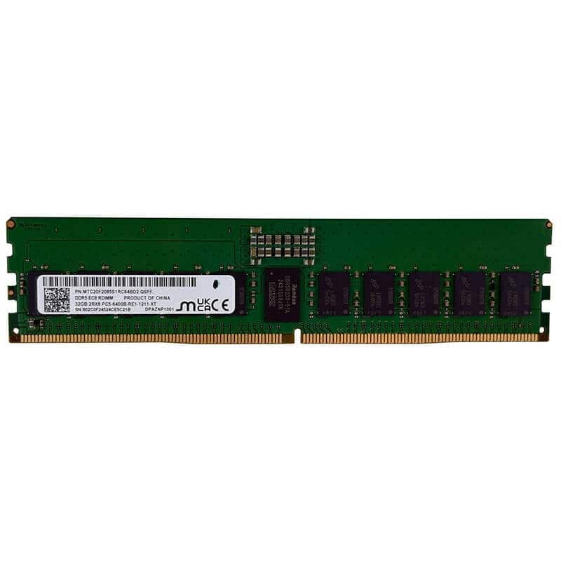 Micron DDR5 - Modul - 32 GB - DIMM 288-PIN (MTC20F2085S1RC64BR) (MTC20F2085S1RC64BD2) thumbnail