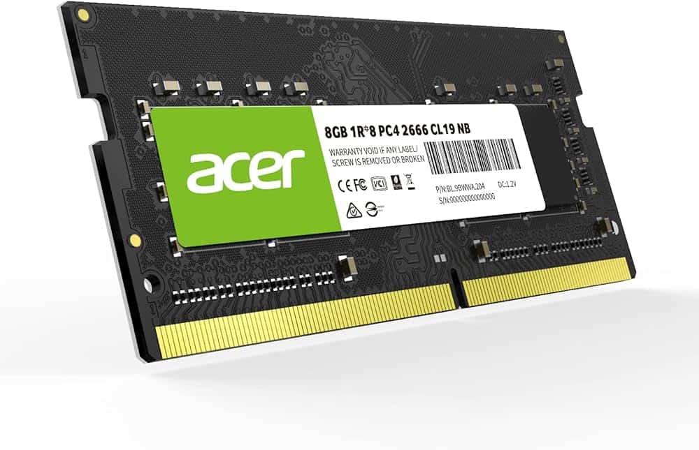 Acer SODIMM.DDR4.8GB.2666 (KN.8GB0C.014) thumbnail