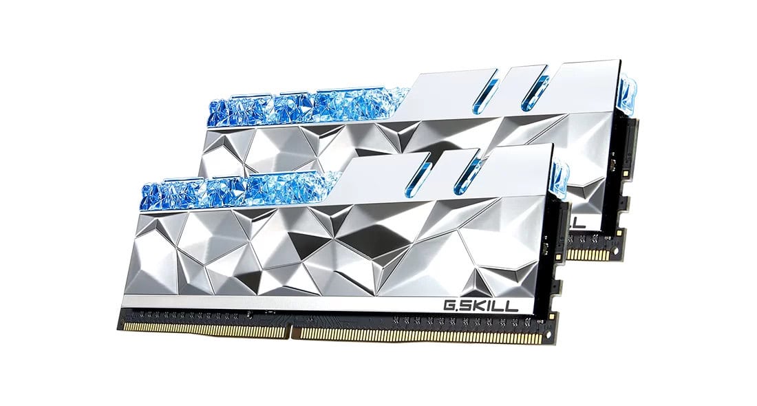 G.Skill RAM Trident Z Royal Elite - 16 GB (2 x 8 GB Kit) - DDR4 3600 UDIMM CL14 (F4-3600C14D-16GTESA) thumbnail