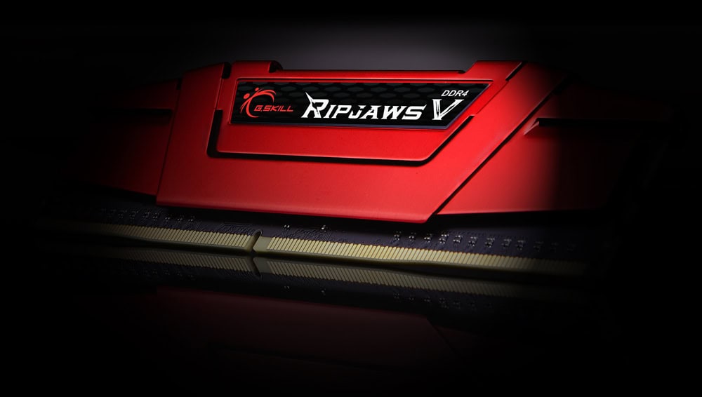 G.Skill RAM Ripjaws V - 16 GB - DDR4 3600 UDIMM CL18 - BULK (F4-3600C18S-16GVK) thumbnail