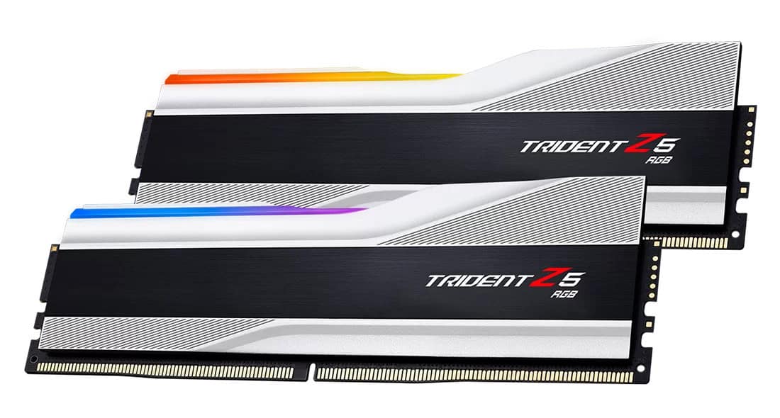 G.Skill RAM TridentZ Z5 RGB - 32 GB (2 x 16 GB Kit) - DDR5 5200 UDIMM CL40 (F5-5200J4040A16GX2-TZ5RS) thumbnail