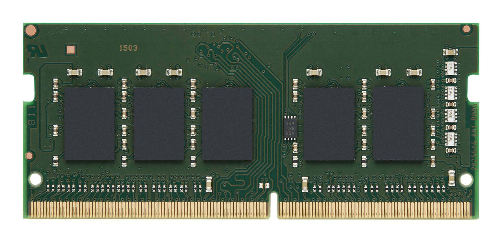 Kingston Technology KSM32SES8/8HD geheugenmodule 8 GB DDR4 3200 MT/s 260-pin SO-DIMM ECC (KSM32SES8/8HD) thumbnail