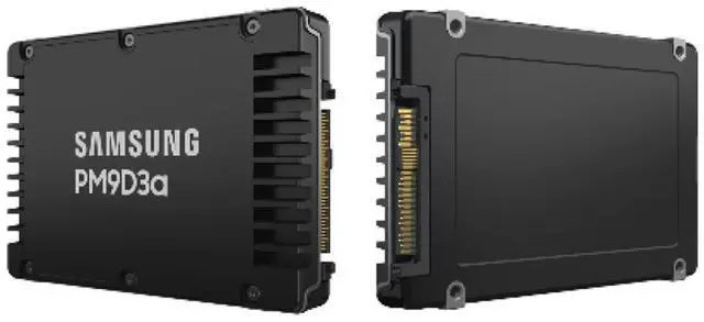 Samsung Semiconductor SSD PM9D3a MZ3L61T9HFLT - 1.92 TB - E1.S - PCIe 5.0 x4 NVMe - BULK (MZ3L61T9HFLT-00AW7) thumbnail