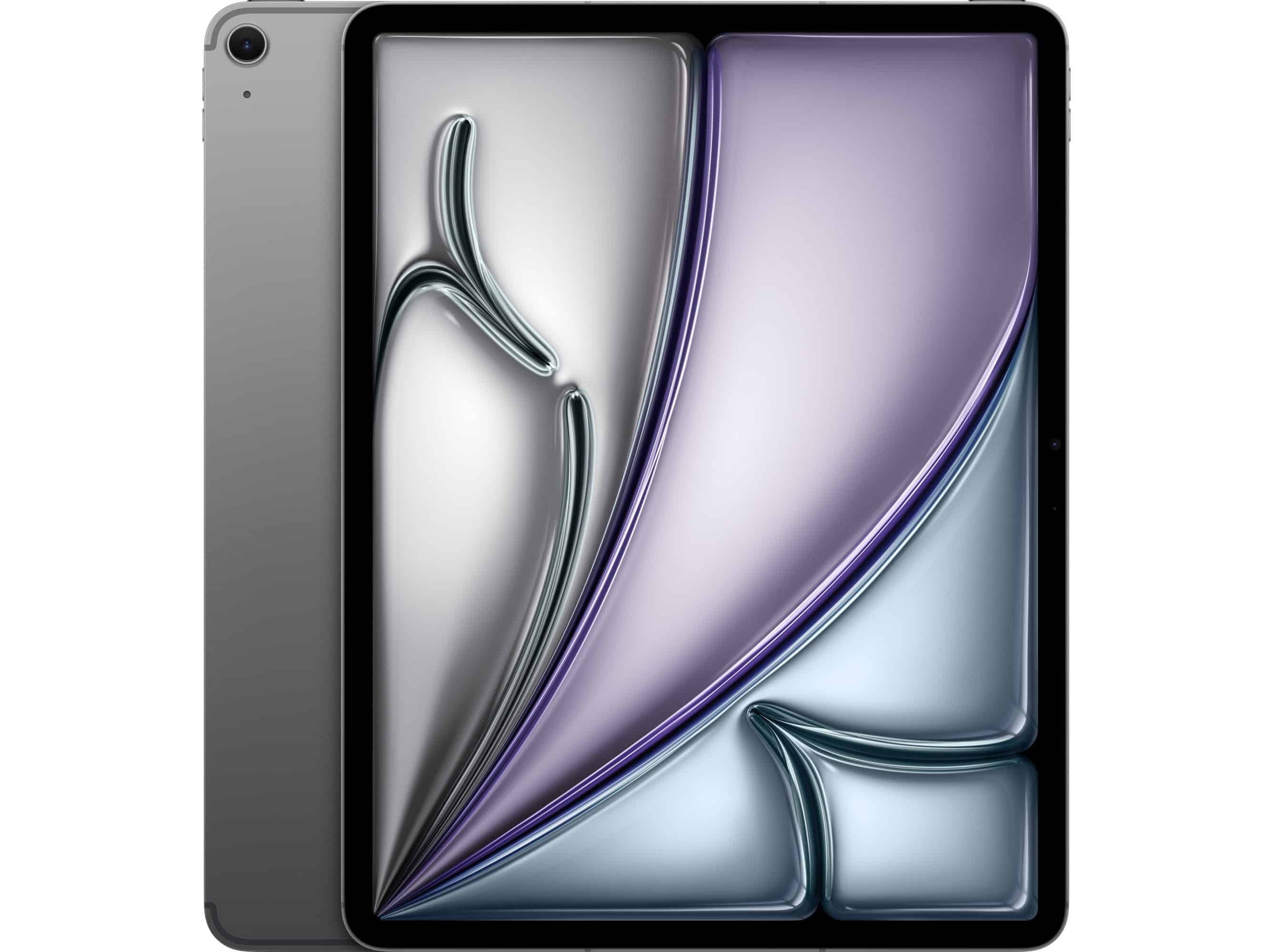 Apple iPad Air (6th Generation) Air Apple M 256 GB 33 cm (13) 8 GB Wi-Fi 6E (802.11ax) iPadOS 17 Grau (MV2D3NF/A) (MV2D3NF/A) thumbnail