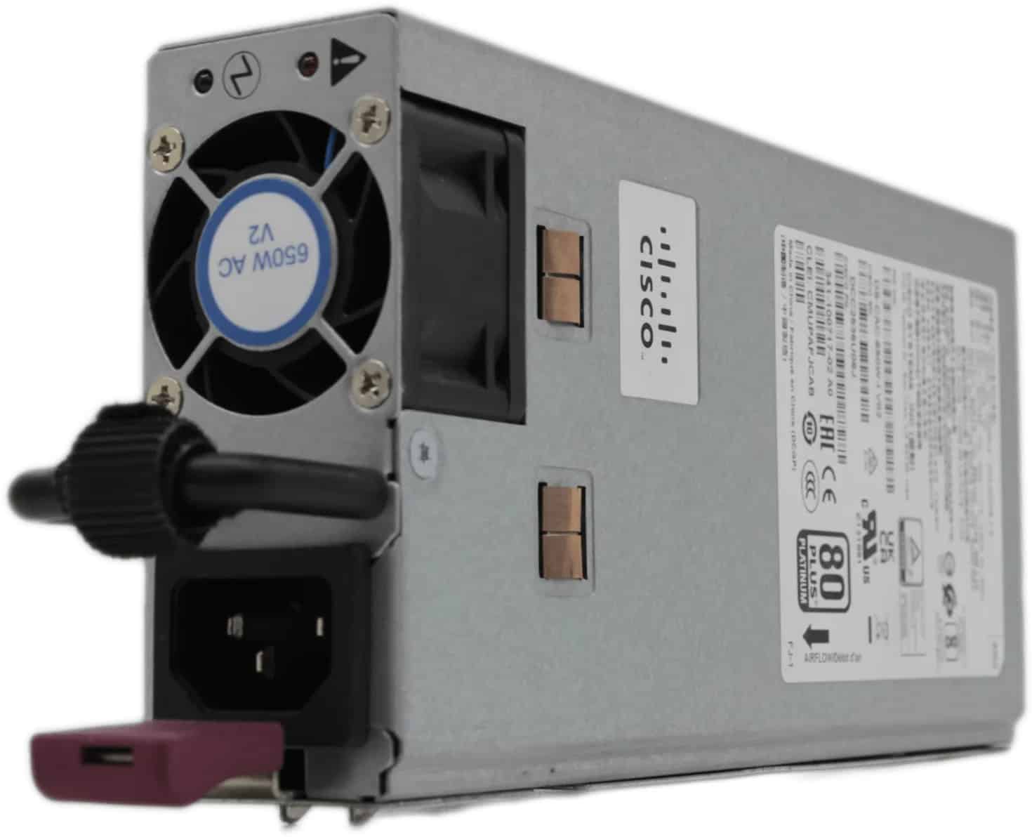 Cisco Network Switch Component (DS-CAC-650W-E=) thumbnail