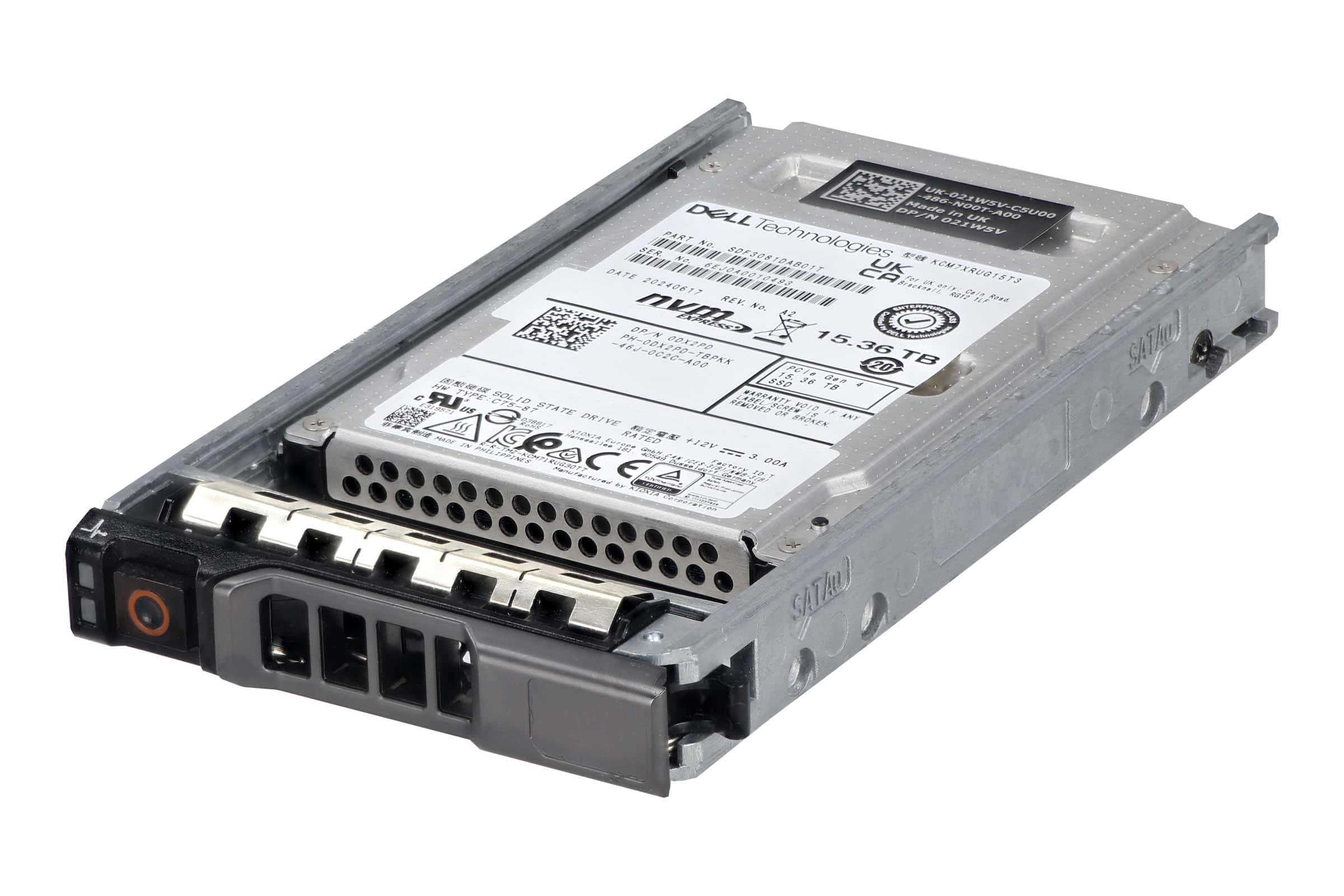 Dell 15.36TB SSD SFF NVMe PCI-e (DX2PD-RFB) thumbnail