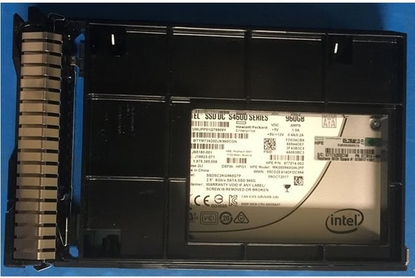 HP DRV SSD 960GB LFF SATA MU SCC (P09910-001-RFB) thumbnail