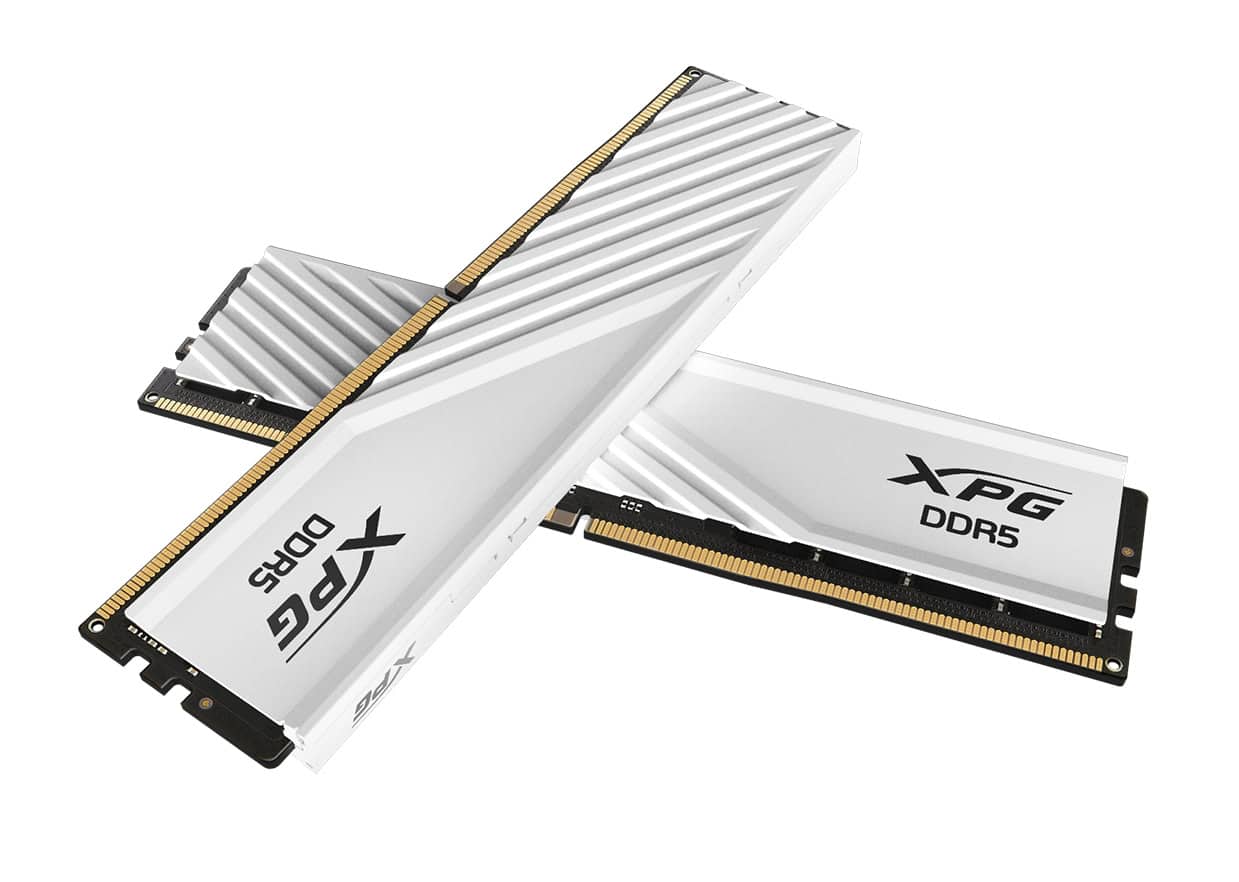 XPG LANCER BLADE DDR5 geheugenmodule 16 GB 2 x 8 GB 288-pin DIMM ECC (AX5U5600C468G-DTLABWH) thumbnail