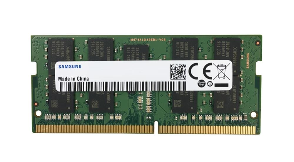 SAMSUNG 16GB (1*16GB) 2RX8 PC4-17000P-T DDR4-2333MHZ ECC SODIMM (M474A2K43BB1-CPBQ) thumbnail