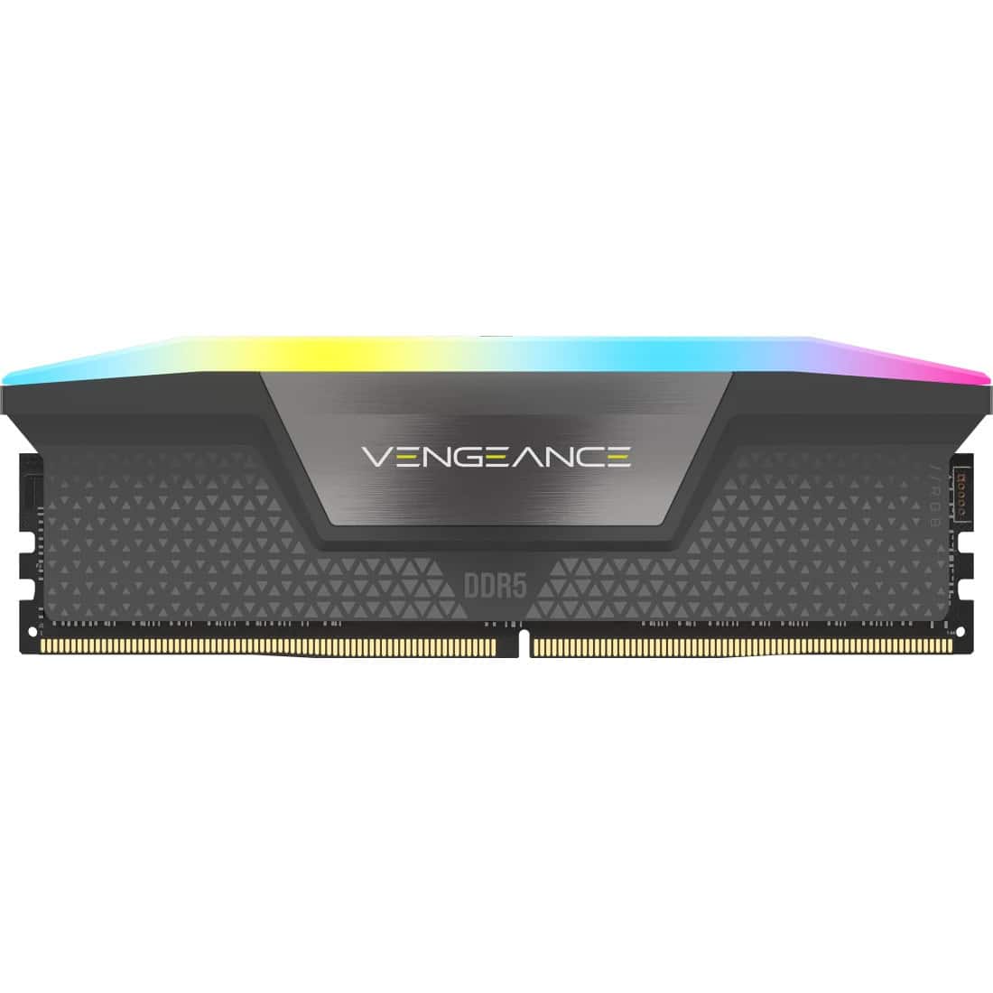 Corsair DDR5  32GB PC 6000 CL38 CORSAIR VENGEANCE RGB XMP & AMD GREY (CMH32GX5M1E6000Z38) thumbnail