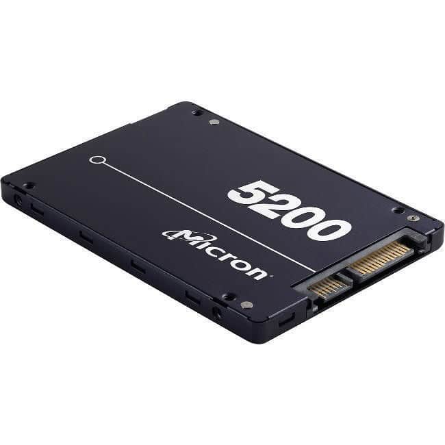 Micron 5200 PRO MTFDDAK960TDD 960GB 1.3 DWPD SATA 6Gb/s 3D TLC 2.5in Refurbished SSD (MTFDDAK960TDD-REF) thumbnail