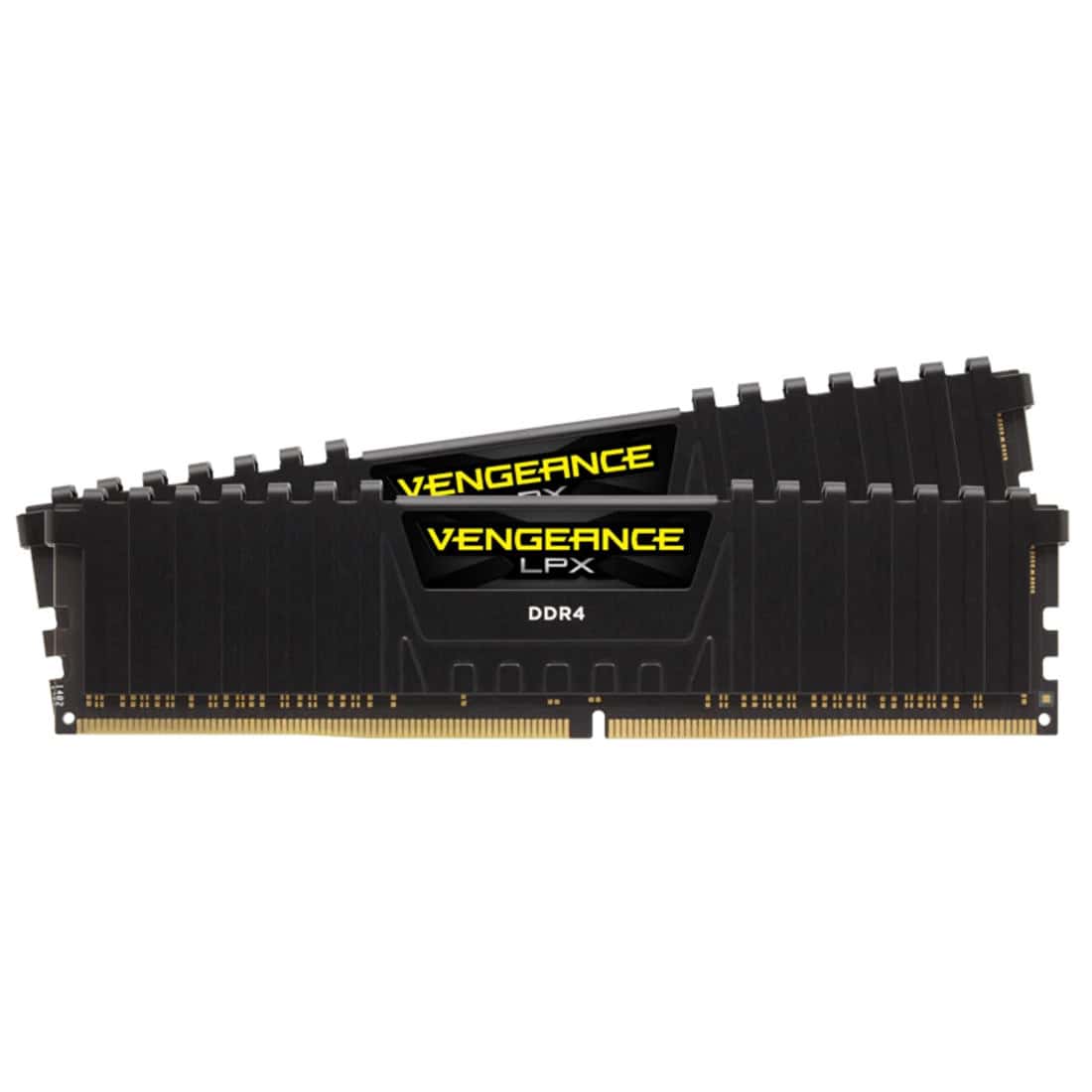 Corsair Vengeance LPX schwarz DIMM Kit 16GB, DDR4-3600, CL18-22-22-42 (CMK16GX4M2D3600C18) thumbnail