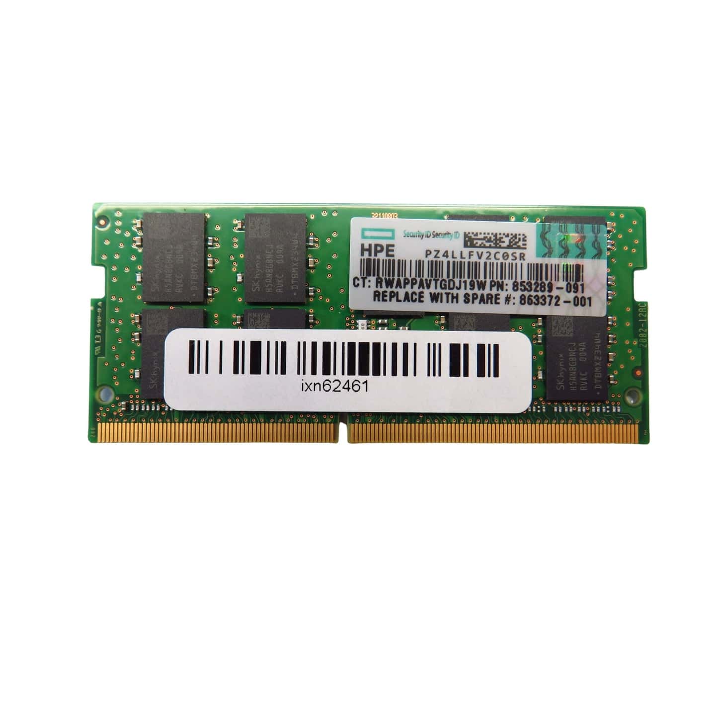 HP SPS-SODIMM 16GB PC4-2400T-T 1Gx8 (863372-001) thumbnail