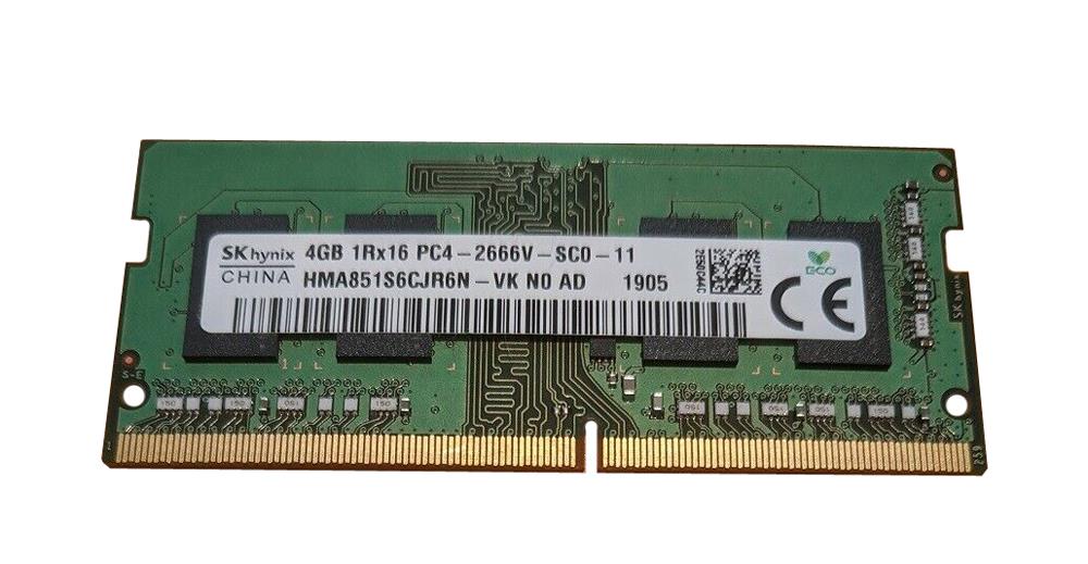 Hynix HMA851S6CJR6N-VK 4GB Memory Module (HMA851S6CJR6N) thumbnail