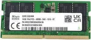 Hynix 32GB DDR5 PC5-38400 4800MHz SO-DIMM 262-pin 2Rx8 (HMCG88MEBSA092N BA-R4) thumbnail