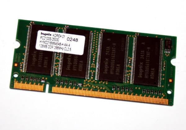 Hynix HYMD216M646C6-D43 128 MB Memory Module (HYMD216M646C6) thumbnail