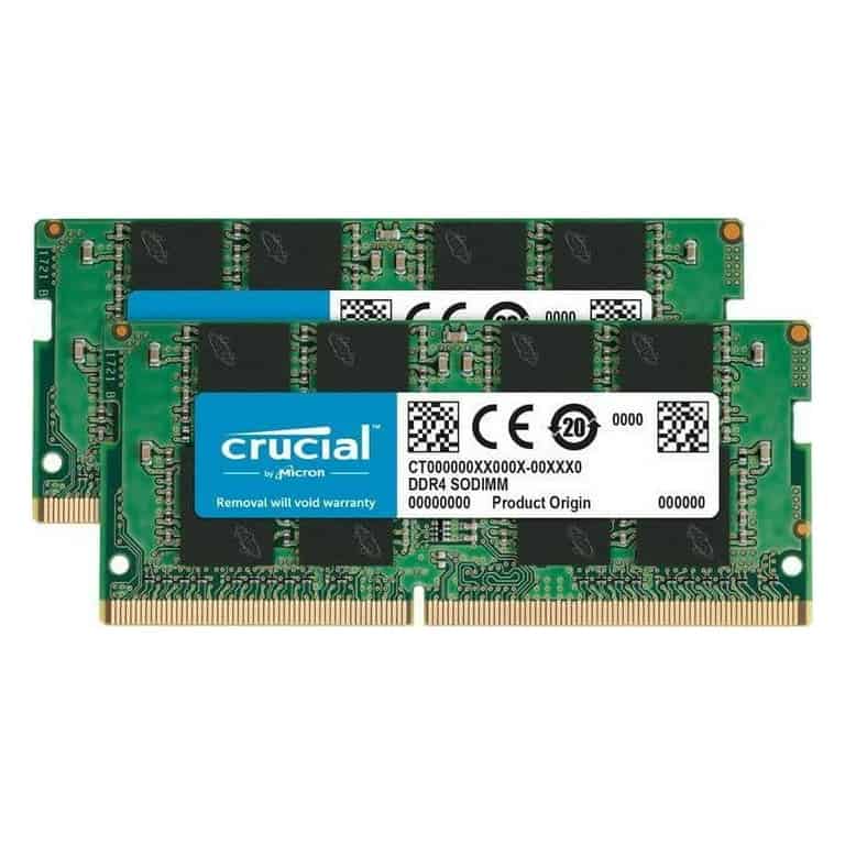 Micron Crucial RAM 16GB (2x8GB) Kit DDR4 2400MHz SODIMM grün (CT2K8G4SFS824A) thumbnail