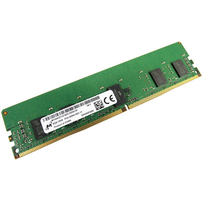 Micron MTA9ASF1G72PZ-2G3B1 RAM Module (MTA9ASF1G72PZ) thumbnail