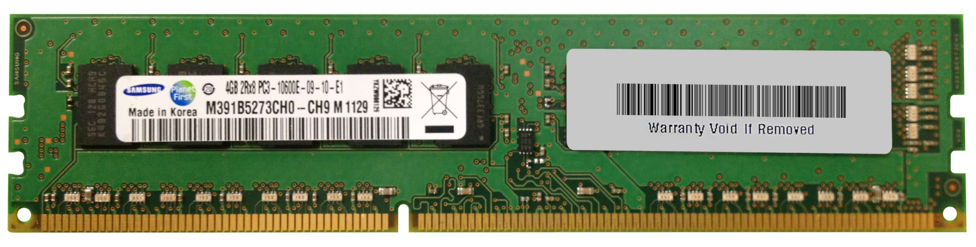 Samsung M391B5273CH0-YH9 4 GB Memory Module (M391B5273CH0) thumbnail