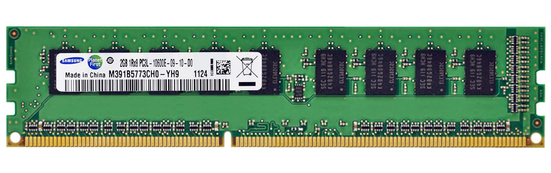 Samsung M391B5773CH0-YH9 2GB Memory Module (M391B5773CH0) thumbnail
