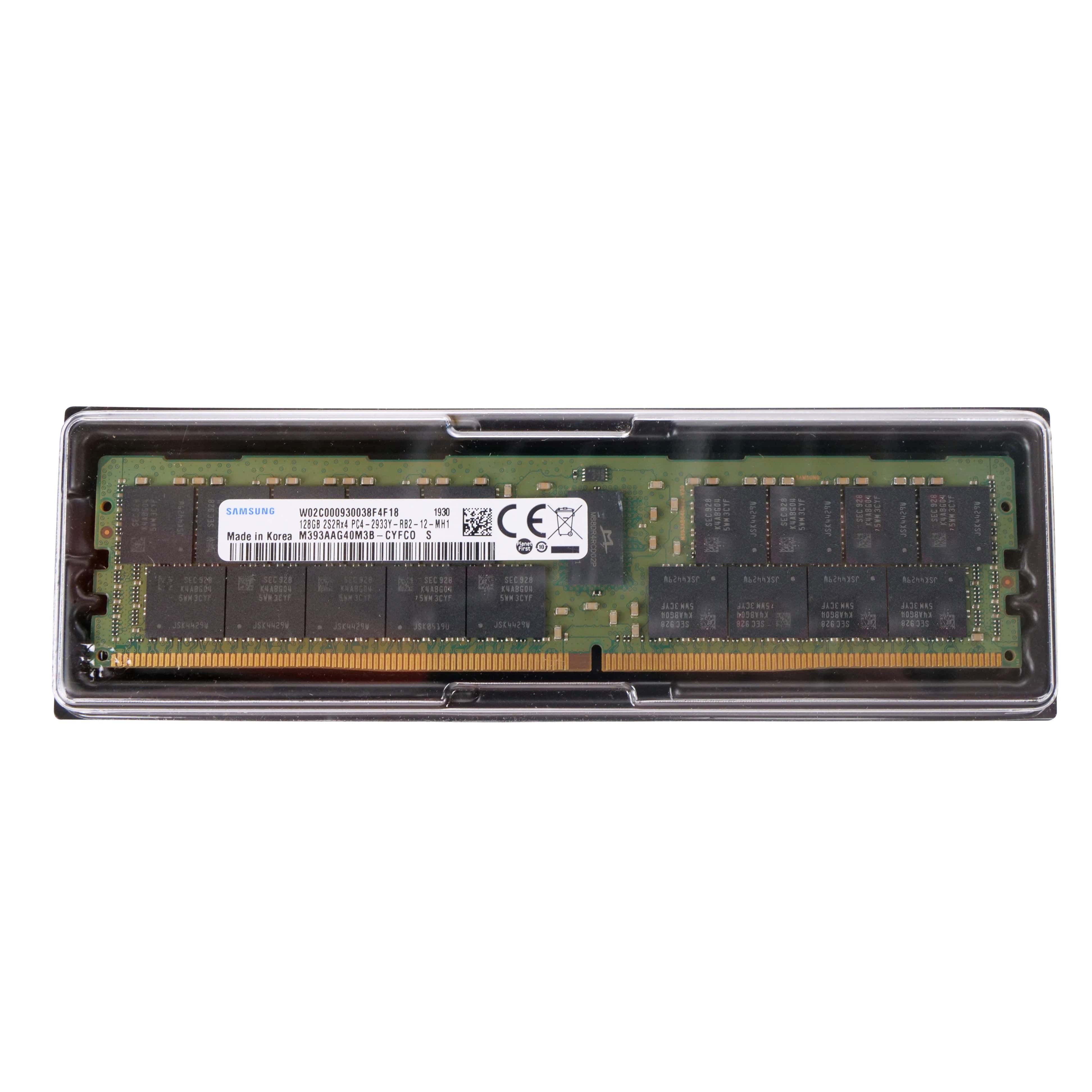 Samsung M393AAG40M3B-CYF 128GB DDR4 2933MHz RDIMM ECC Server RAM (PC4-2933Y-RB2-12-MH1) Seller Refurbished (M393AAG40M3B-REF) thumbnail