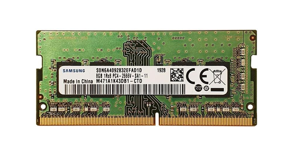 Samsung M471A1K43DB1-CTD Laptop Memory Module (M471A1K43DB1) thumbnail