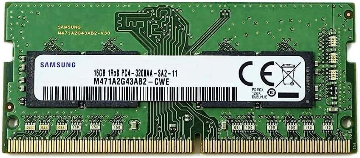 Samsung M471A2G43CB2-CWE 16 GB Memory Module (M471A2G43CB2) thumbnail