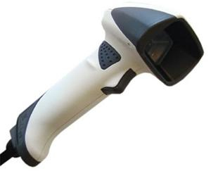Opticon OPI 2201 Draagbare streepjescodelezer Laser Wit (P1080383-417) thumbnail