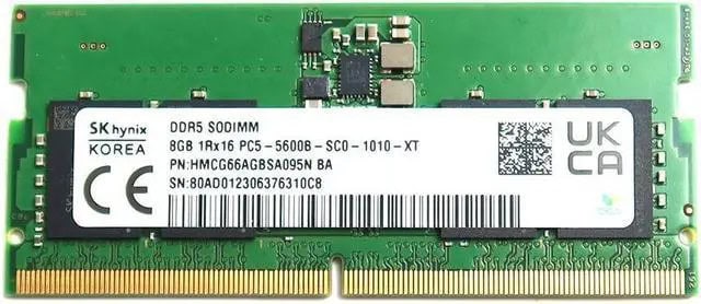 Hynix SK Hynix HMCG66AEBSA095N 8GB Memory Module (HMCG66AEBSA095N) thumbnail