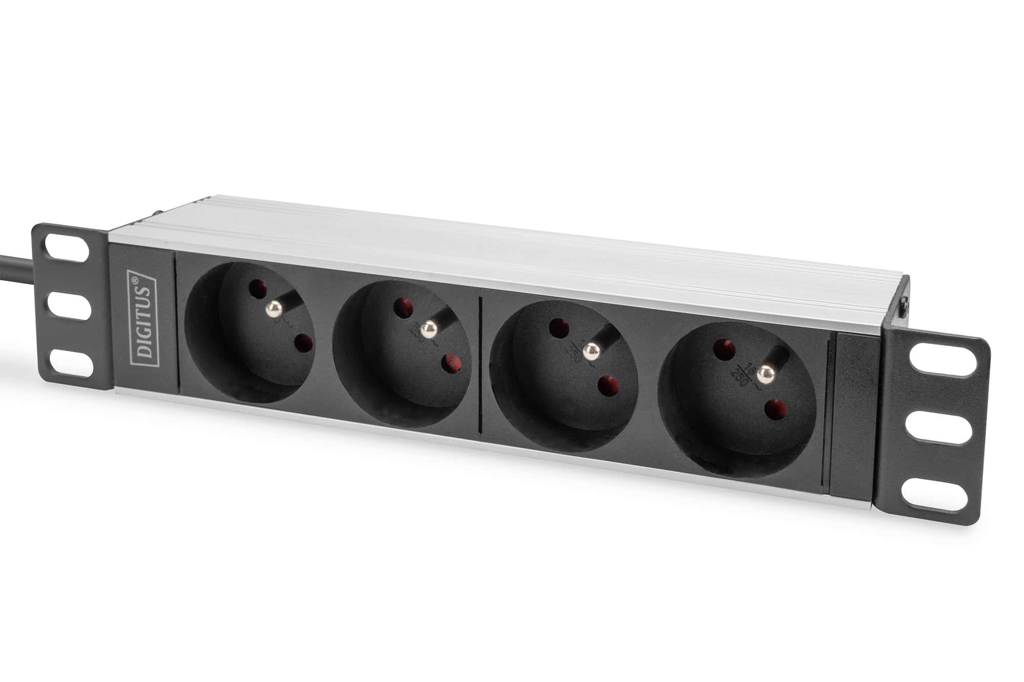 Digitus DN-95418-S 4-voudig PDU 1HE met Aluminiumprofiel (DN-95418-S) thumbnail