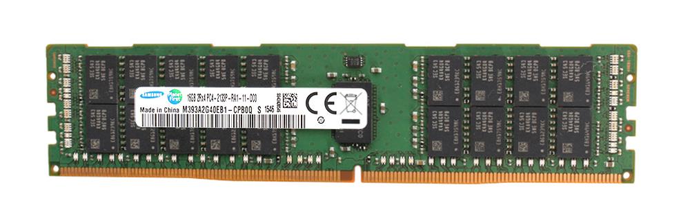 SAMSUNG 16GB (1*16GB) 2RX4 PC4-17000P-R DDR4-2133MHZ RDIMM (M393A2G40EB1-CPB) thumbnail