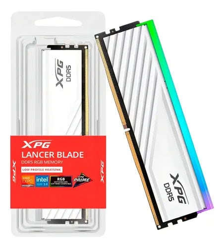 ADATA XPG LANCER BLADE RGB hukommelsesmodul (AX5U6000C4816G-SLABRWH) thumbnail
