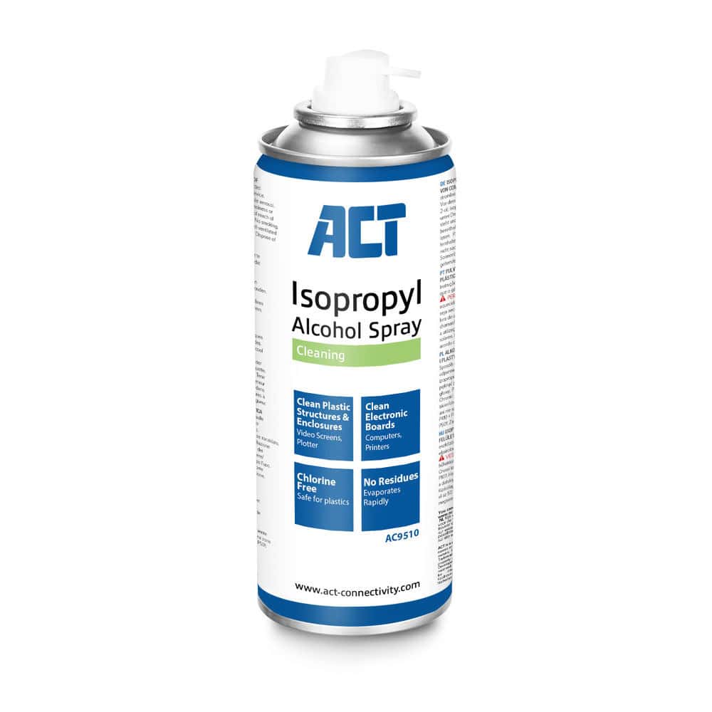 ACT AC9510 computerreinigingskit Universeel Spray voor apparatuurreiniging 200 ml (AC9510) thumbnail