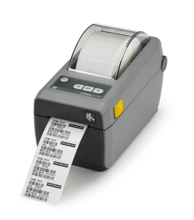 Zebra ZD410 labelprinter Direct thermisch 203 x 203 DPI 152 mm/sec Bedraad en draadloos Ethernet LAN Bluetooth (ZD41022-D0EE00EZ) thumbnail