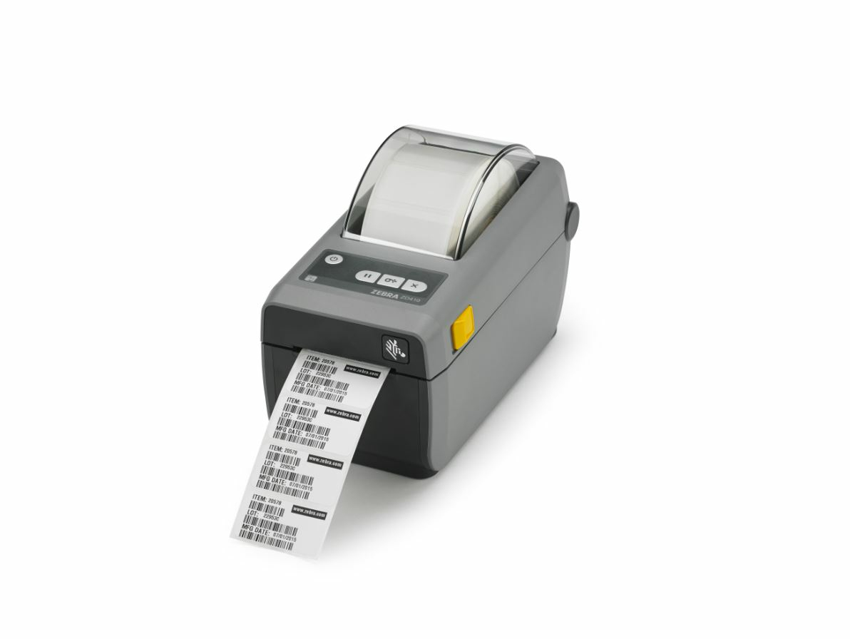 Zebra ZD410 labelprinter Direct thermisch 300 x 300 DPI 102 mm/sec Bedraad en draadloos Ethernet LAN Bluetooth (ZD41023-D0EE00EZ) thumbnail