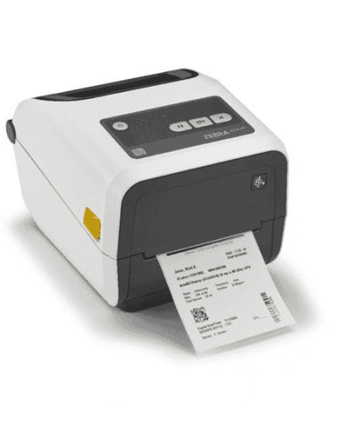 Zebra ZD420t Healthcare, 8 dots/mm (203 dpi), MS, RTC, EPLII, ZPLII, USB, BT, Wi-Fi, white (ZD42H42-T0EW02EZ) thumbnail