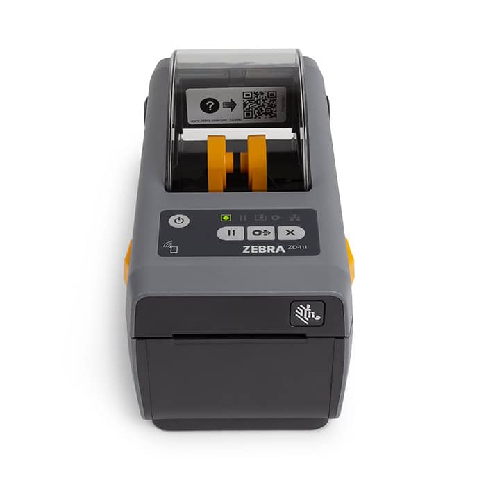 Zebra ZD411 - Etikettendrucker - Thermodirekt - Rolle (5,7 cm) - 300 dpi - bis zu 102 mm/Sek. - USB 2.0, LAN, USB-Host, Bluetoot (ZD4A023-D0EE00EZ) thumbnail