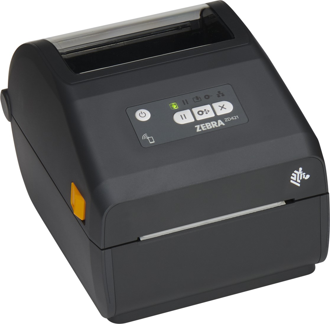Zebra ZD421d Direct Thermal Printer - Monochrome - Label/Receipt Print - USB - Yes - Bluetooth - 104 mm Width (ZD4A042-D0EM00EZ) thumbnail