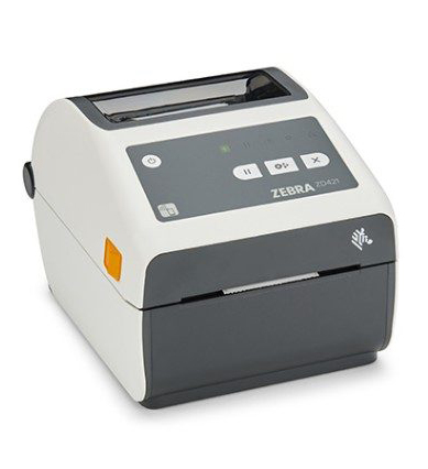Zebra ZD421D labelprinter Thermo transfer 203 x 203 DPI 152 mm/sec Bedraad en draadloos Ethernet LAN Bluetooth (ZD4AH42-C0EE00EZ) thumbnail