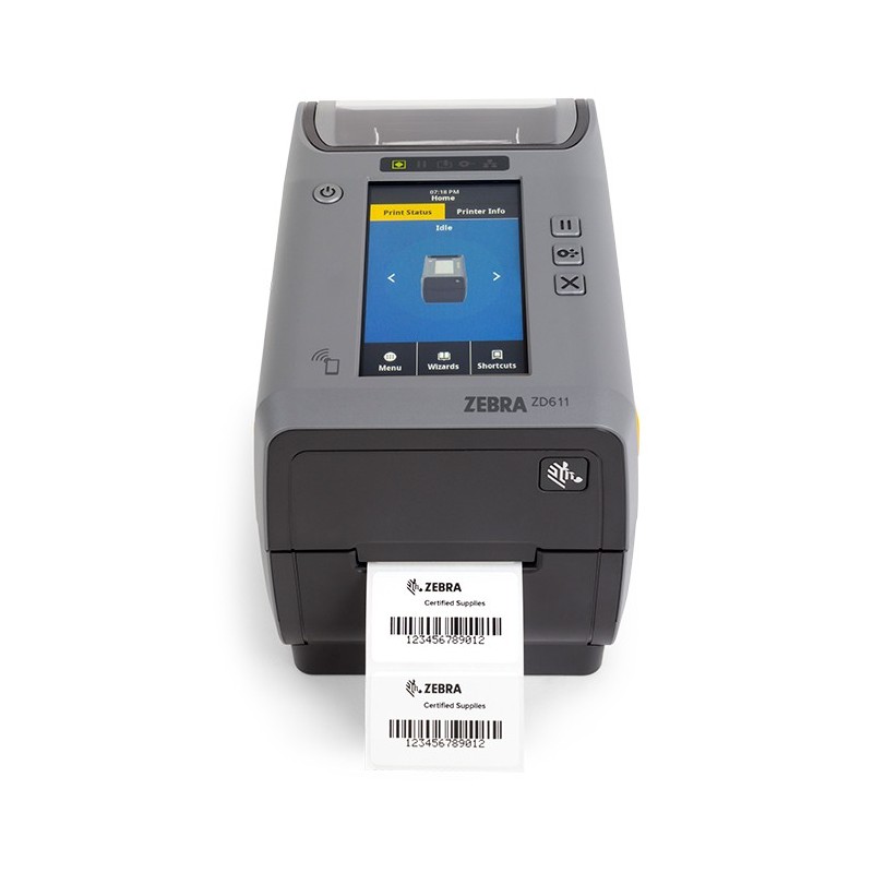 Zebra ZD611, 8 dots/mm (203 dpi), EPLII, ZPLII, USB, BT, Ethernet, WLAN (ZD6A022-D0EB02EZ) thumbnail