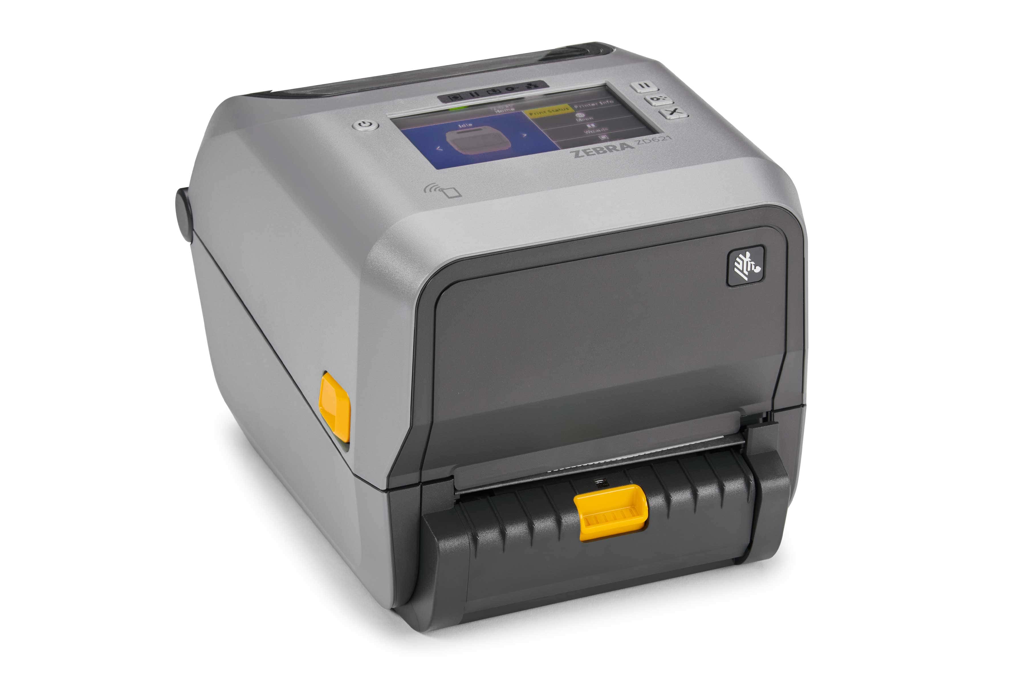Zebra ZD611, 12 dots/mm (300 dpi), peeler, disp. (kleur), EPLII, ZPLII, USB, BT, Ethernet, WLAN (ZD6A123-T1EB02EZ) thumbnail
