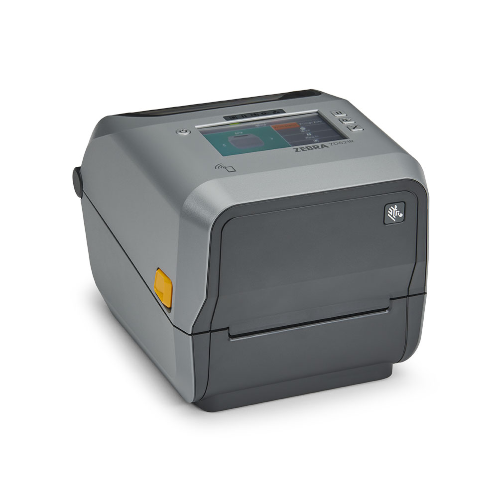 Zebra Thermal printer ZD621 Color Touch LCD, 300 dpi, USB, USB Host, Ethernet, Serial, 802.11ac, BT4, ROW, EU Cords, (ZD6A143-D0EL02EZ) thumbnail